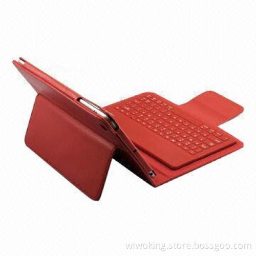 Bluetooth keyboard with PU leather cover case, for iPad mini